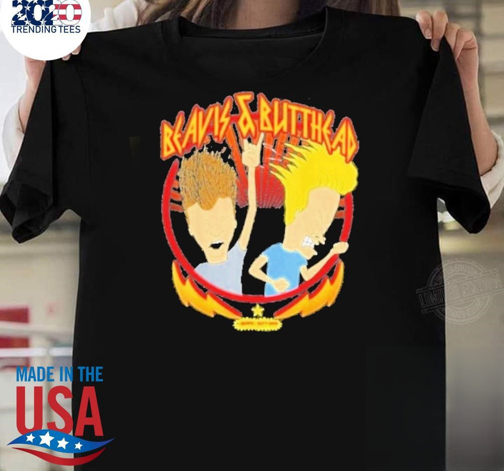 Beavis And Butt Head Metal Colors Rock Out T-shirt